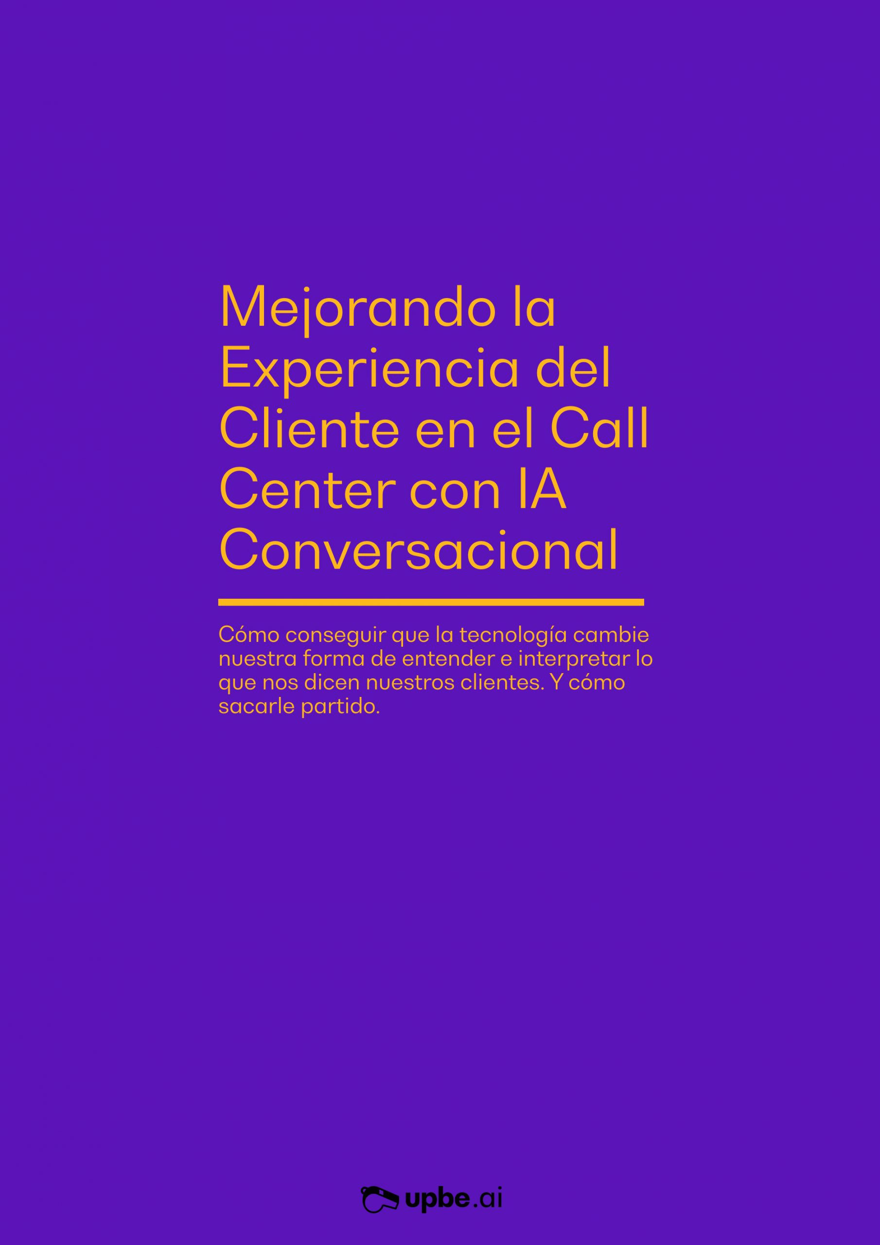 Mejorando la Experiencia de Cliente con Ia Conversacional